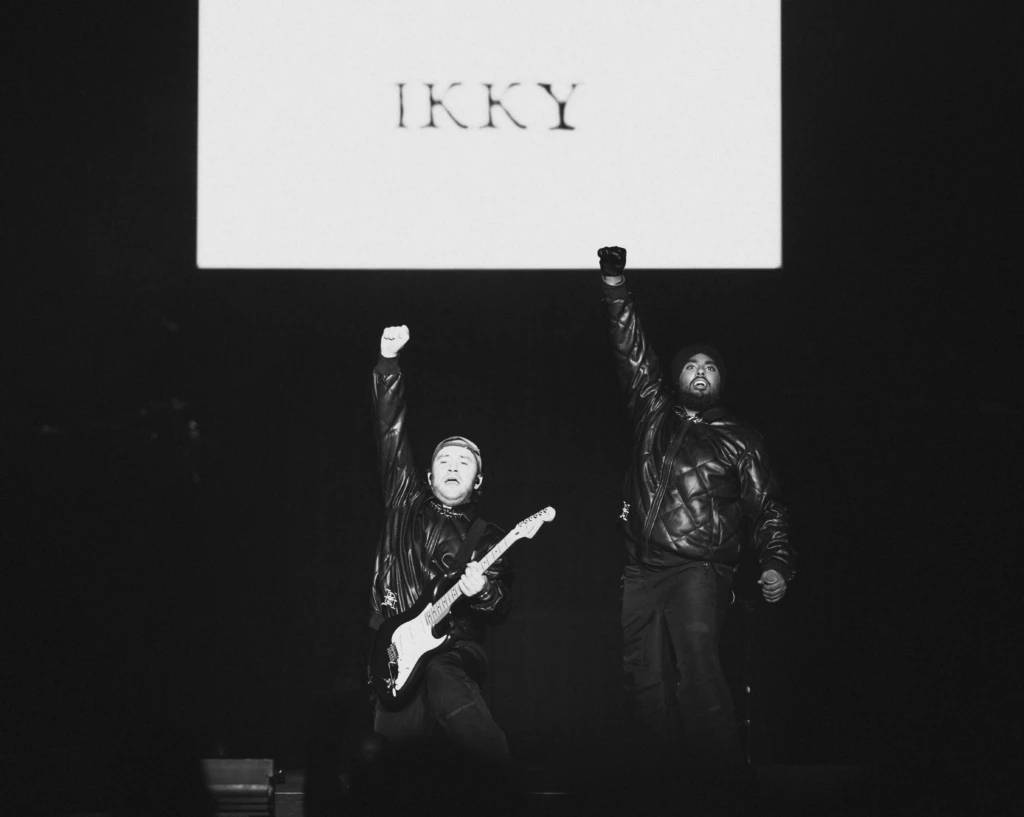 Canadian-Indian producer Ikky with producer Zachary Stuckey