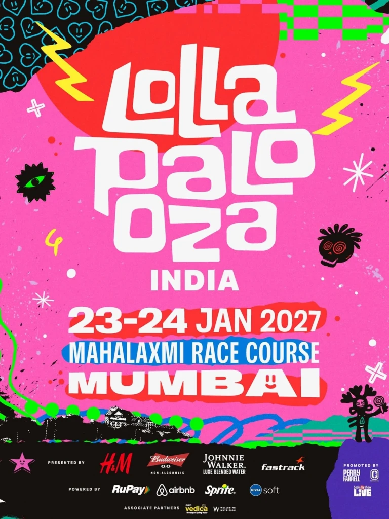 Poster for Lollapalooza India 2027
